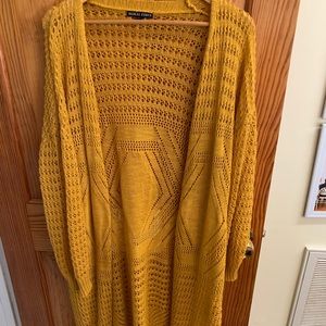 Moral Fiber cardigan duster